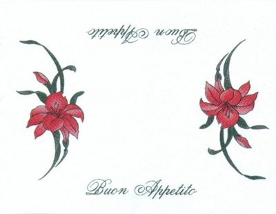 Tovagliette Americane Decorate